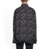 Logomania All Over-shirt met lange mouwen “Black” 662983TNLL11070
