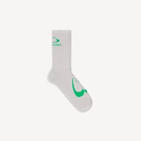 Loop Sports Icon-sokken voor heren in grijs/groen