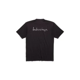 Lovey T-shirt Large Fit “Zwart” 641675TQVV89034