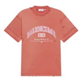 Maison Balenciaga T-shirt Medium Fit “Pink” 612966TLVJ16441