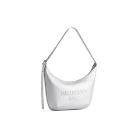 Mary-Kate schoudertas met metallic afwerking “Silver” 7717332AAKE8110
