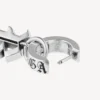 Melrose B XS-oorbellen voor heren in antiek zilver