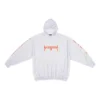 Metallica-hoodie, oversized pasvorm “Dirty White Orange” 697879TMV890901