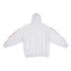 Metallica-hoodie, oversized pasvorm “Dirty White Orange” 697879TMV890901