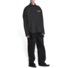 Metallica-shirt met lange mouwen, oversized pasvorm “Black Orange” 699053TYB181000