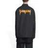 Metallica-shirt met lange mouwen, oversized pasvorm “Black Orange” 699053TYB181000