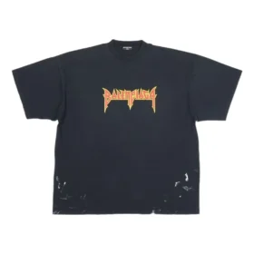Metallica T-shirt met korte mouwen, oversized pasvorm “Black Orange” 694576TMV880105
