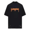 Metallica T-shirt met korte mouwen, oversized pasvorm “Black Orange” 694576TMV881055