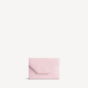 Mini-envelopportemonnee voor dames in petal pink