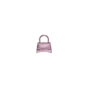 Mini Hourglass-tas met handvat “Lilac” 664676-1S4NY-5304