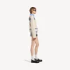 Mini-short voor dames in bleek lichtblauw
