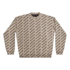 Mini-trui met all-over logo “Beige” 736247T32339977