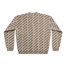 Mini-trui met all-over logo “Beige” 736247T32339977