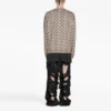 Mini-trui met all-over logo “Beige” 736247T32339977