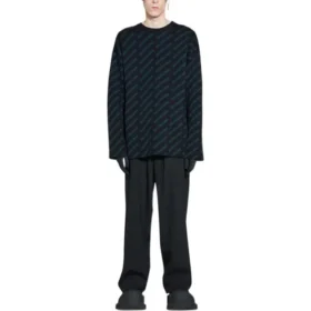 Mini-trui met all-over logo “Donkerblauwgroen” 736247T32334301