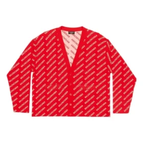 Mini-vest met all-over logo “Red White” 699822T32336090