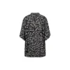 Minimalistisch shirt met korte mouwen en logostrips “Black” 681813TML21-1269