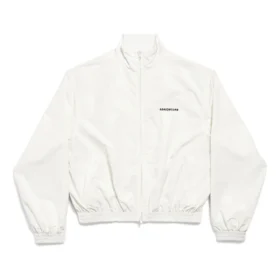 Mirror Balenciaga Regular trainingsjas “White” 790745TPQ389000