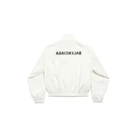 Mirror Balenciaga Regular trainingsjas “White” 790745TPQ389000