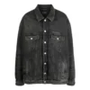 Mirror gewatteerd Denim-jasje “Dark Grey” 735744TBP471270