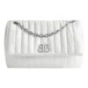 Monaco middelgrote kettingtas, doorgestikt “Off White” 7659452AASE9106