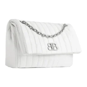 Monaco middelgrote kettingtas, doorgestikt “Off White” 7659452AASE9106
