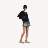 Monday Ultra-Sneaker voor dames in beige/wit