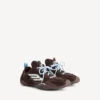 Monday Ultra-sneaker voor heren in bruin/wit/lichtblauw/beige