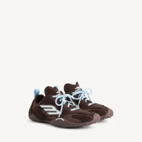 Monday Ultra-sneaker voor heren in bruin/wit/lichtblauw/beige