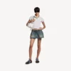 Monday Ultra-sneaker voor dames in bruin/wit/lichtblauw/beige