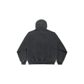 Montaigne Hoodies, ruime pasvorm “Black Faded” 803265TRVN21048