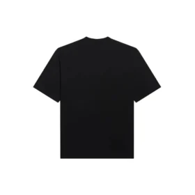 Mosaic Logo BB Alphabet loszittend T-shirt met korte mouwen, zwart 612965TKVI71070