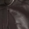 Mouwloze blouson voor dames in mokka