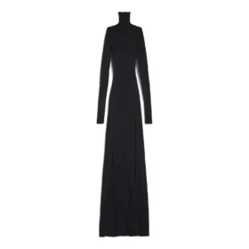 Naadloze platte jurk “Zwart” 788288T52131000