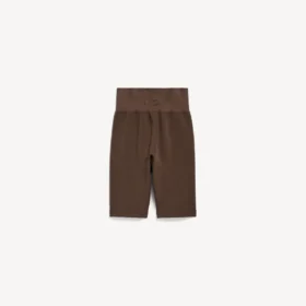 Naadloze techwear-fietsbroek voor dames in moka
