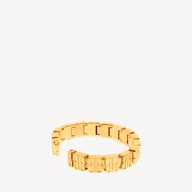 Nano mini-schakelarmband voor dames in glanzend goud