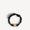 Nano Ribbon BB-armband voor dames in zwart/glanzend goud