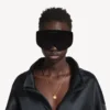 Nano vierkante lange ketting in goud