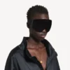 Nano vierkante lange ketting in goud