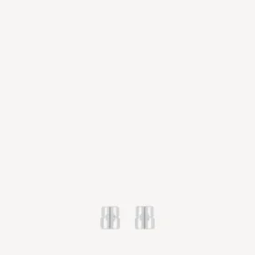 Nano XS-oorknopjes in zilver
