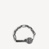 Neverlost-armband voor heren in antiek zilver