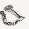 Neverlost-armband voor heren in antiek zilver