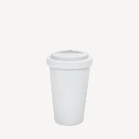 New York-koffiekopje in wit