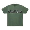 Nieuw Tape Type T-shirt met tape-effect, medium pasvorm “Dark Green” 739784TQVQ83004