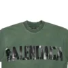 Nieuw Tape Type T-shirt met tape-effect, medium pasvorm “Dark Green” 739784TQVQ83004