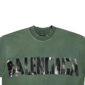 Nieuw Tape Type T-shirt met tape-effect, medium pasvorm “Dark Green” 739784TQVQ83004