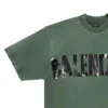 Nieuw Tape Type T-shirt met tape-effect, medium pasvorm “Dark Green” 739784TQVQ83004