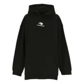 Nieuwe Popover-hoodie met logo “Black White” 570811TNVH21070
