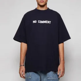 No Comment katoenen T-shirt “Navy” 684155TLVG33967