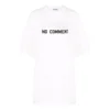 No Comment katoenen T-shirt “White” 684155TLVG33307